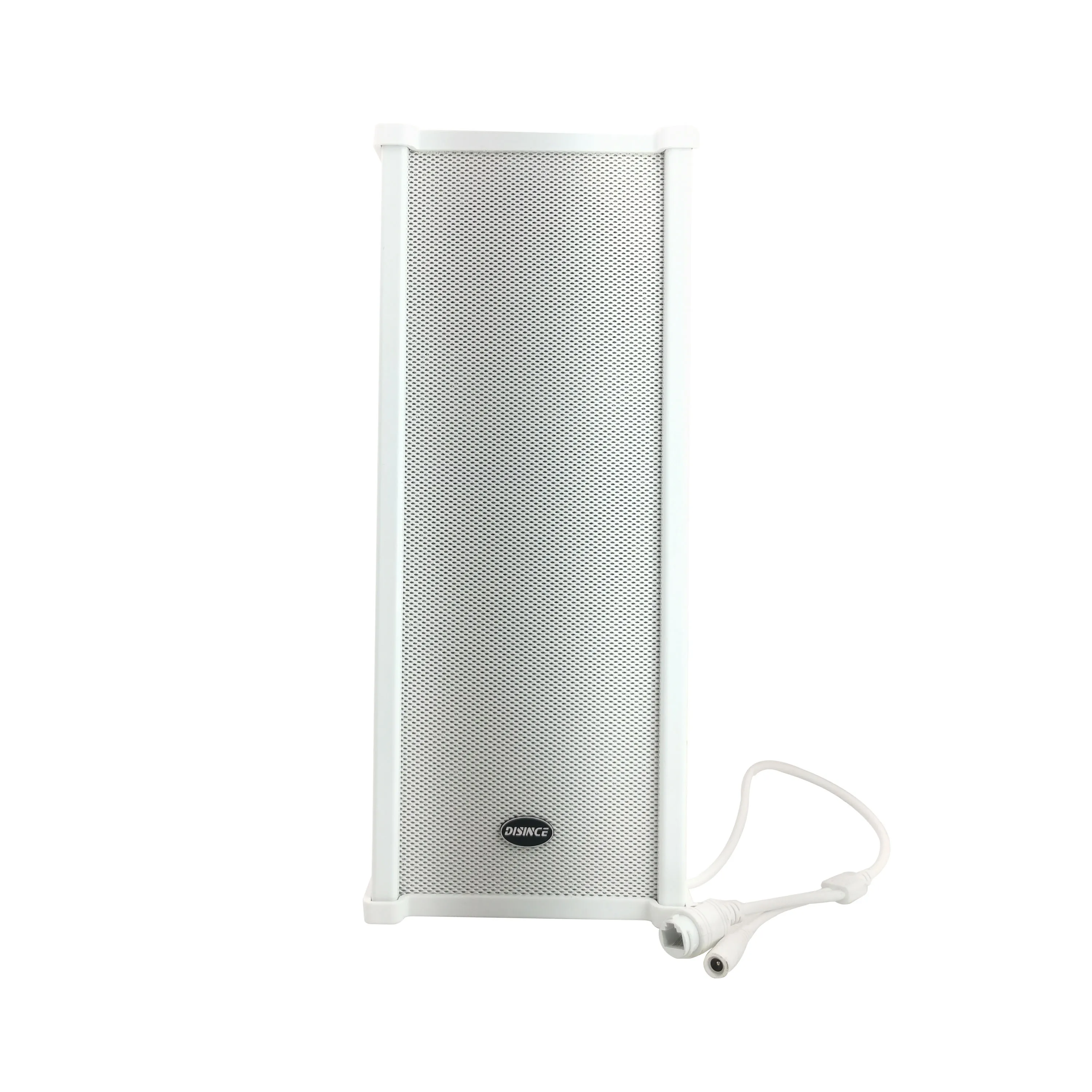 Altoparlante a colonna IP POE da 20 W La trasmissione impermeabile esterna personalizzabile supporta la riproduzione del software dell'interfono SIP
