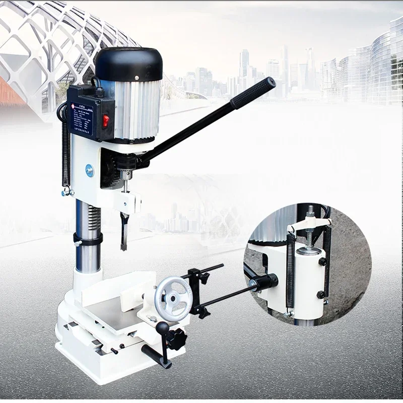 Wood Jig  750W Woodworking Tenon Machine Drilling Tool Wood Hole Opener Machine Slotting Machine Carpentry Tool MK361A