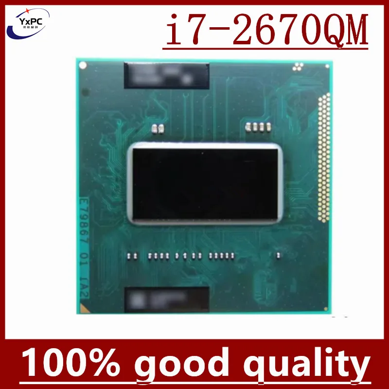 i7-2670QM i7 2670QM SR02N 2.2 GHz Used Quad-Core Eight-Thread CPU Processor 6M 45W Socket G2 / rPGA988B