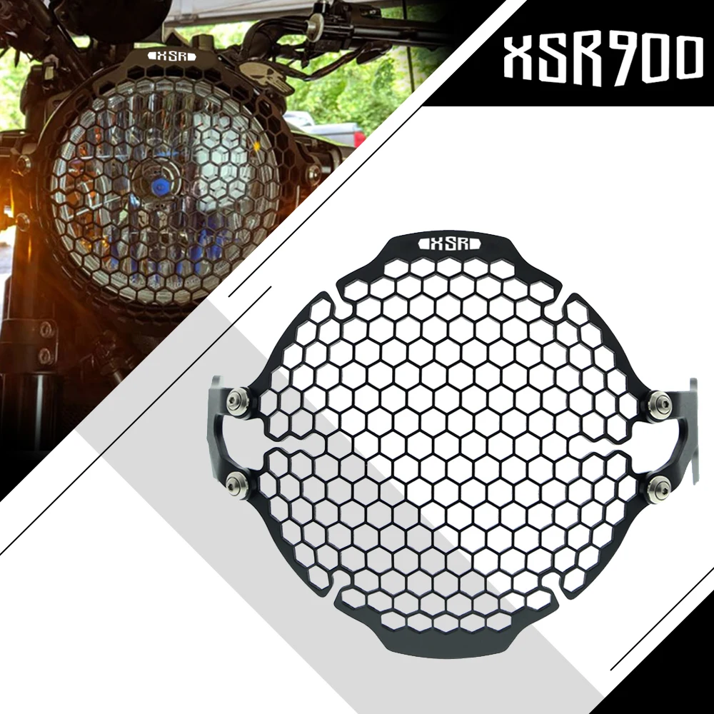 

For Yamaha XSR900 XSR 900 2016 2017 2018 2019 2020 2021 Motorcycle Accessories Front Headlight Grille Guard Cover Protection