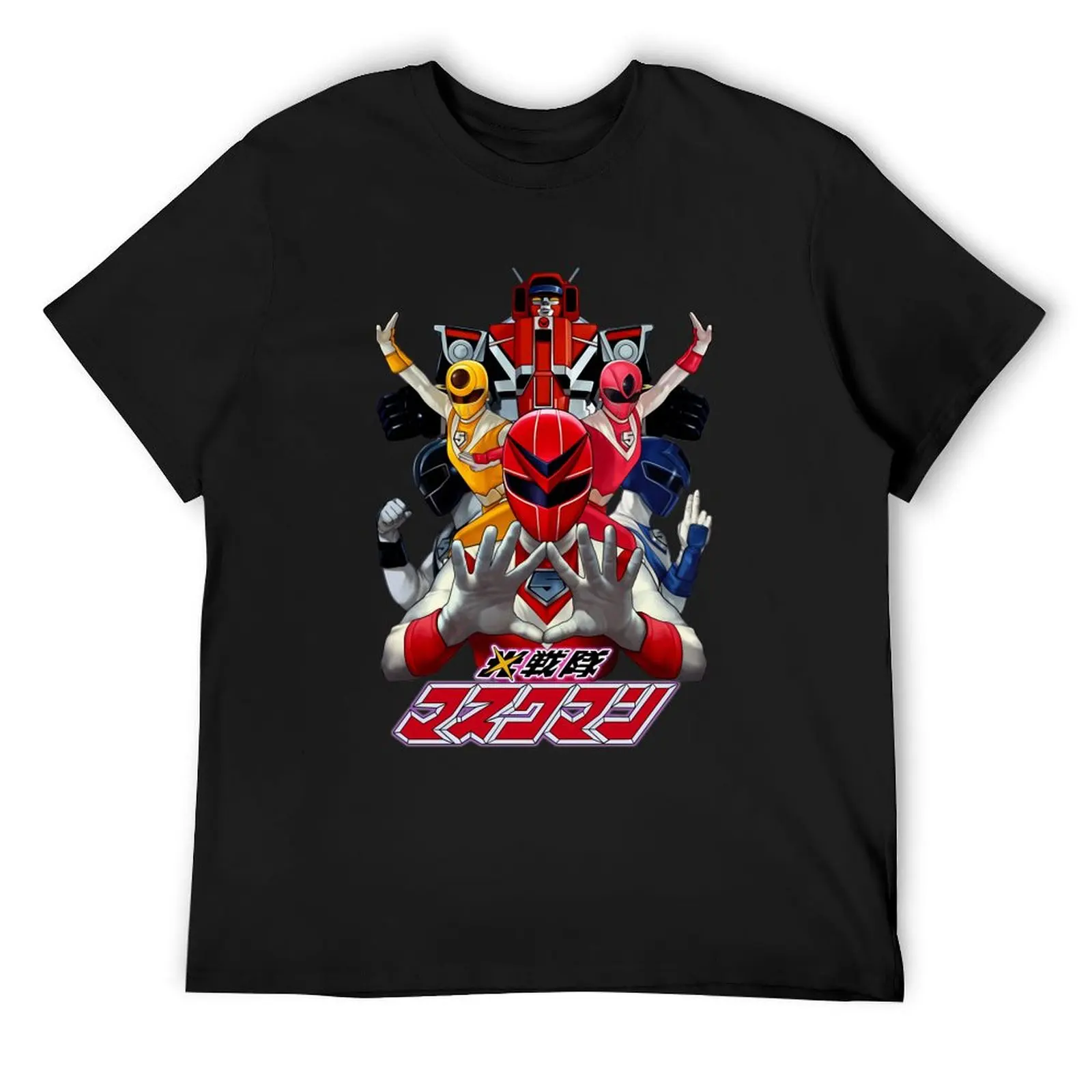 

Maskman Sentai T-Shirt blacks summer shirt tops essential t shirt men clothes