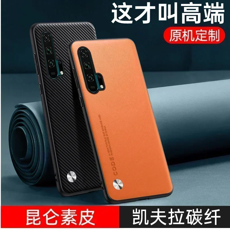 Роскошный оригинальный кожаный чехол для Huawei Honor 20 20Pro 20 Lite, противоударный силиконовый защитный чехол для телефона Honor 20 pro