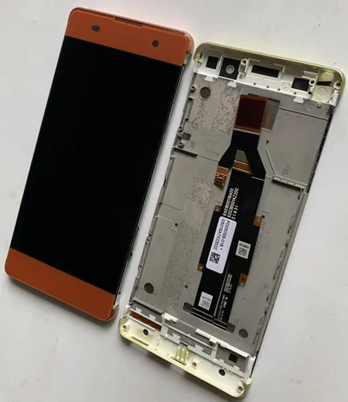 Tela LCD com Painel Touch e Digitalizador para Sony Xperia XA F3111 F3113 F3115, Peça de Reposição com Aro