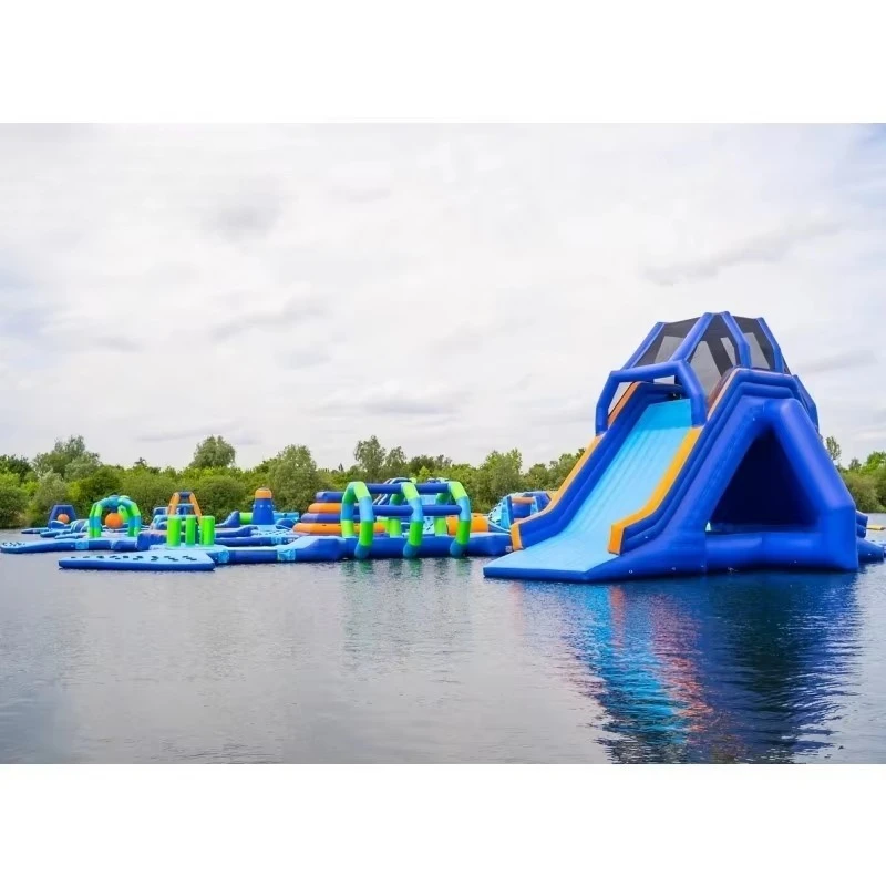 Inflatable Aqua Park Commercial Inflatable Water Park Equipment Inflatable Floating Water Parks with Water Slide