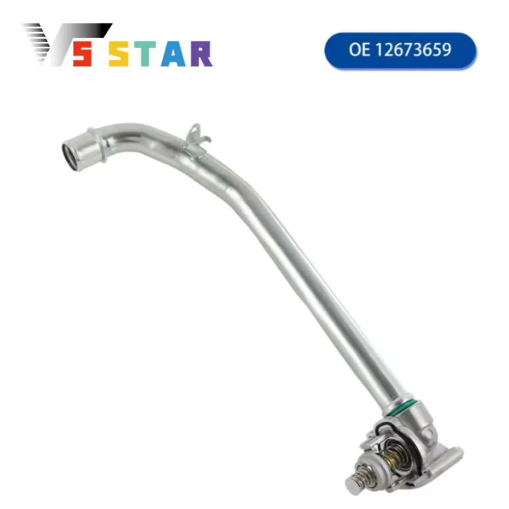 

12678779 12670557 902-2115 Thermostat Housing Assembly For 2017-2019 Cadillac XT5 Base Luxury Platinum Premium Luxury 3.6L V6