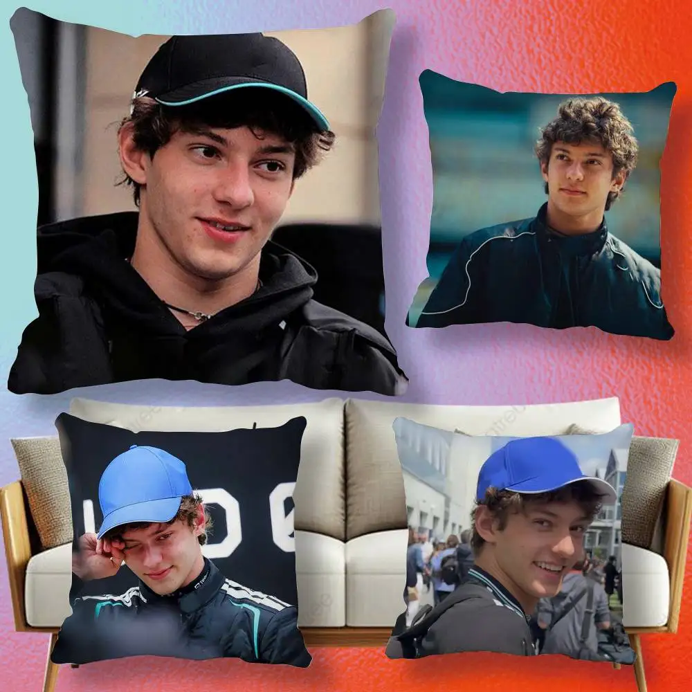 Driver K-Kimi A-Antonelli  Pillow cover gift High definition digital printing,Surprise vivid pattern Household.