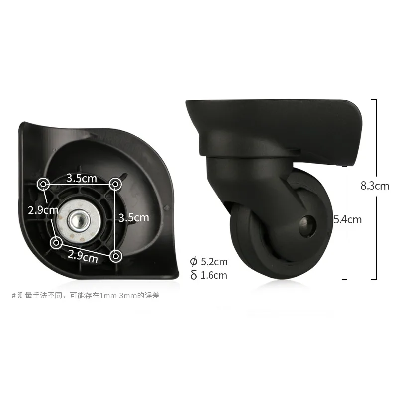 Luggage Wheels for Samsonite Accessories Replacement Load-bearing Wheel Suitcase Special Trolley Case Silent Casters Customized