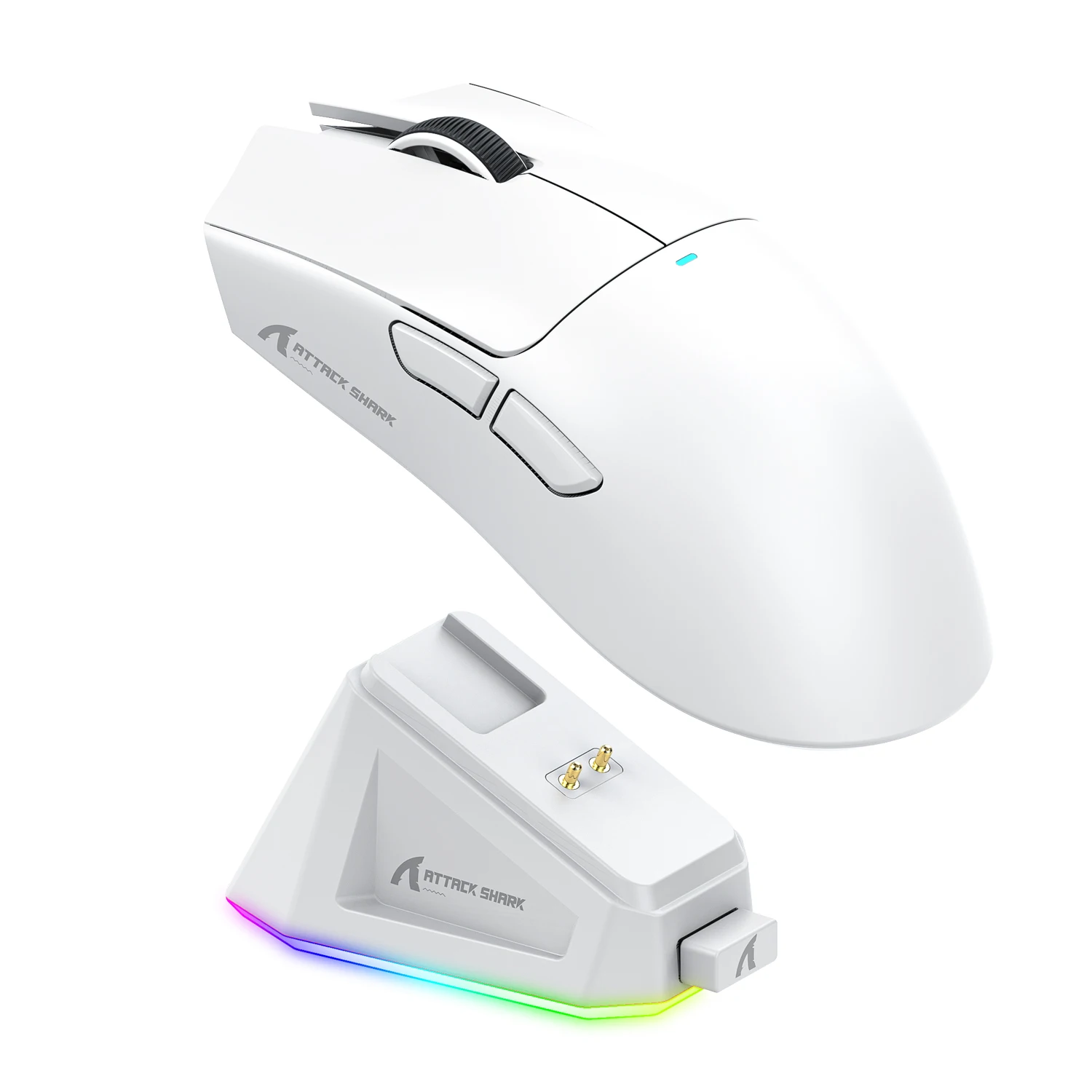 Attack Shark X11 Wireless Mouse,Tri-Mode Connection 2.4GHz/Wired/Bluetooth PAW3311 22000DPI 400IPS RGB  PC Gaming Mouse