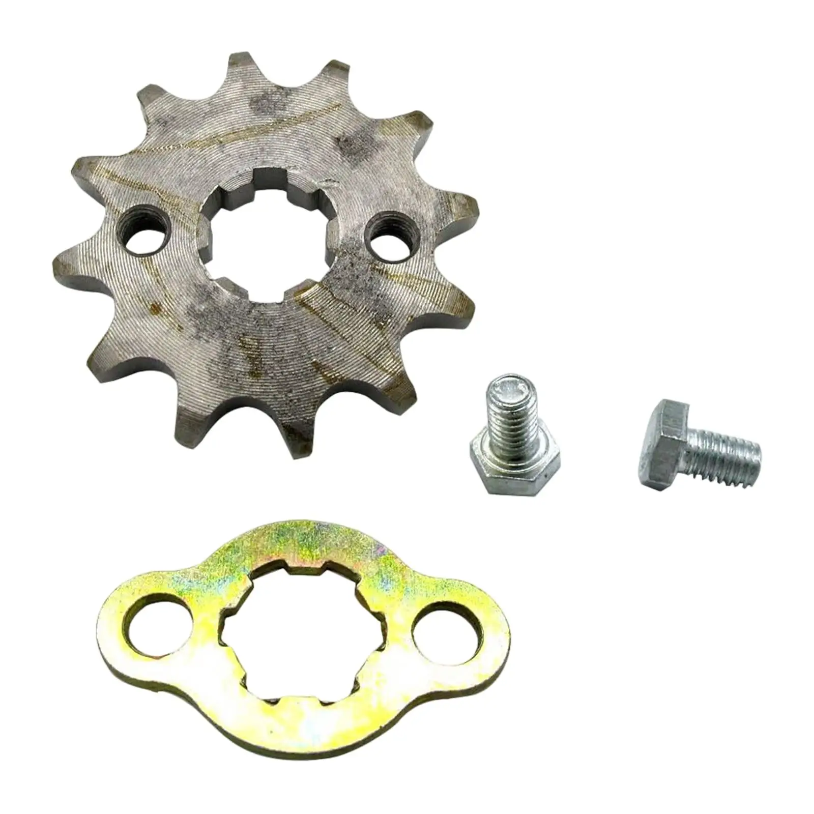 

Front Sprocket Cog 428 17mm 12 Teeth Spare with Sprocket Components Replacement