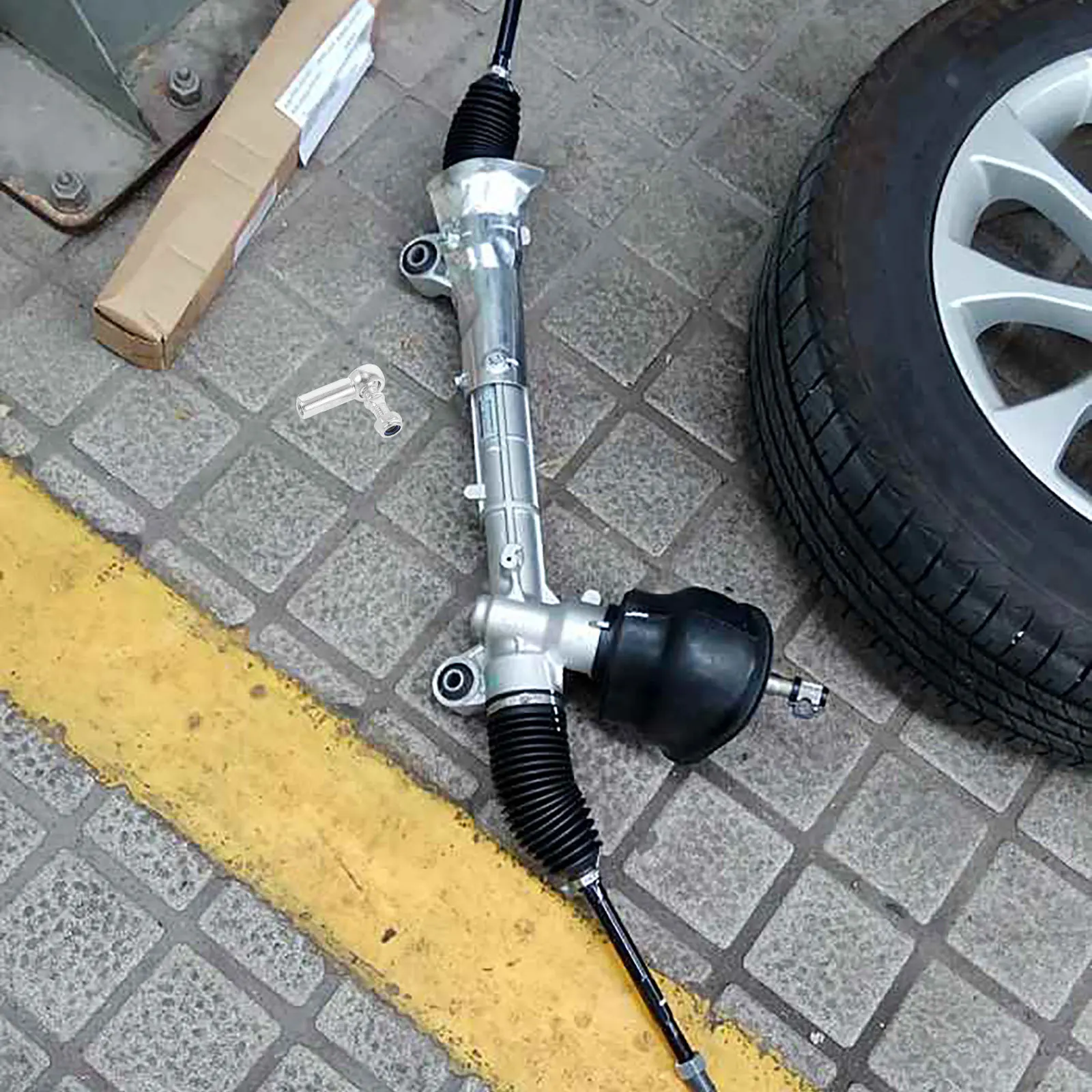 Ujung Batang Kemudi ATV Kanan, Ujung Batang Ban Luar, Ball Joint Logam Tahan Lama, Pengganti Otomotif, Suku Cadang ATV, Suku Cadang Golf Cart