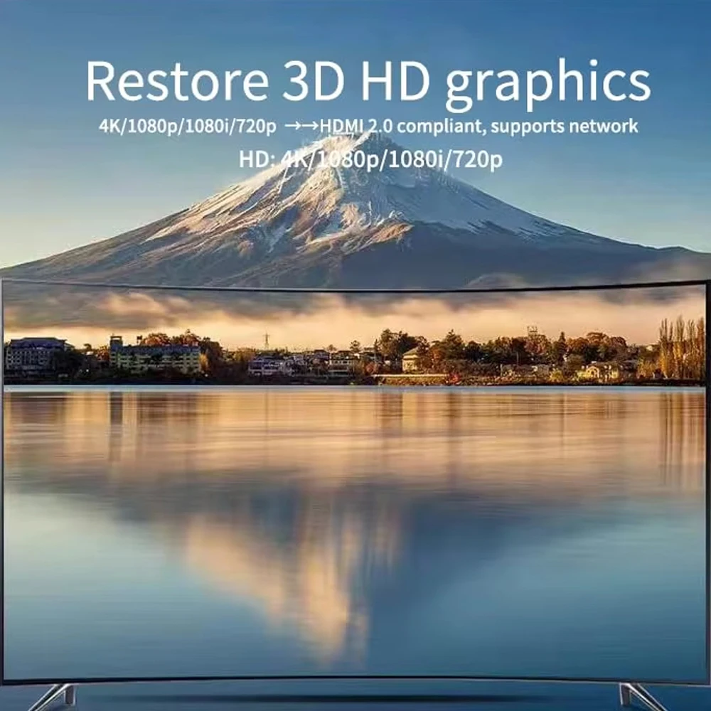 1080p عالية السرعة 4K Mini HD إلى HDMI-متوافق كابل محول ل PS3/PS4/Xbox وحدة التحكم لشاشة الكاميرا العارض التلفزيون المحمول 1 متر #4