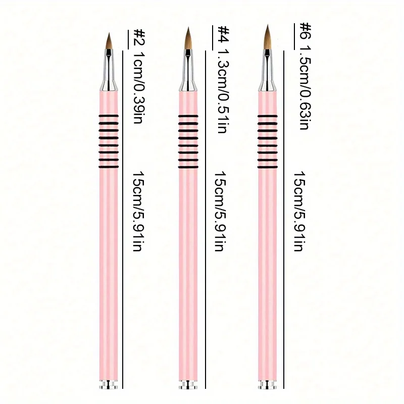 Rosa Esculpido Cristal Nail Brush, Nail Pen, Metal Rod, Terapia de Luz, Gravura Esculpida, Tridimensional Padrão, Manicure Ferramenta