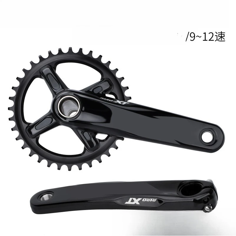 

Интегрированный полый шатунный комплект MTB для 9/10/11/12-скоростных систем, с узким/широким шестигранным шатуном, для горного велосипеда, комплект деталей для велосипедных шатунов