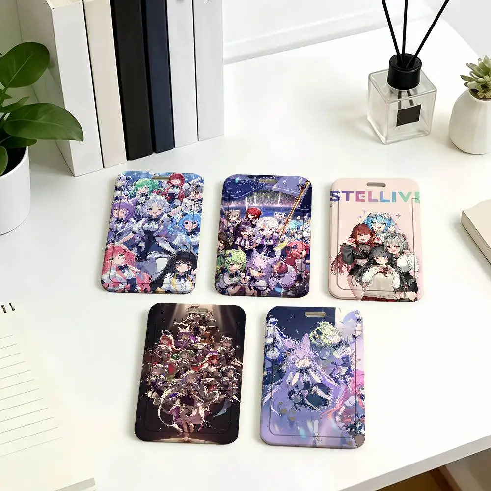 Band Singer StelLive Badge Card Holder Student ID Case Daily Use Subway Commute Work Cover Office School Bus Protector