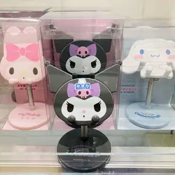 Sanrio Anime Cartoon Kuromi Mymelody Cinnamoroll Adjustable Japan Mobile Phone Holder Desktop Ipad Stand Kawaii Toy Girl Gift