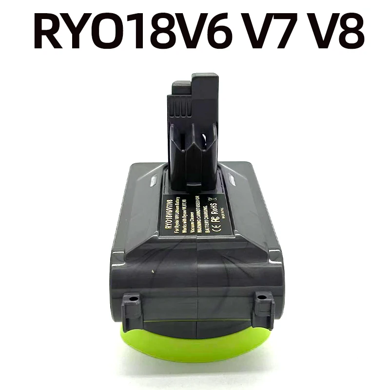 Adapter for Dyson V6 V7 V8 Series Vacuums Compatible for Ryobi 18V Lithium-ion Batteries RYO18V6/V7/V8 Battery Adapter Converter