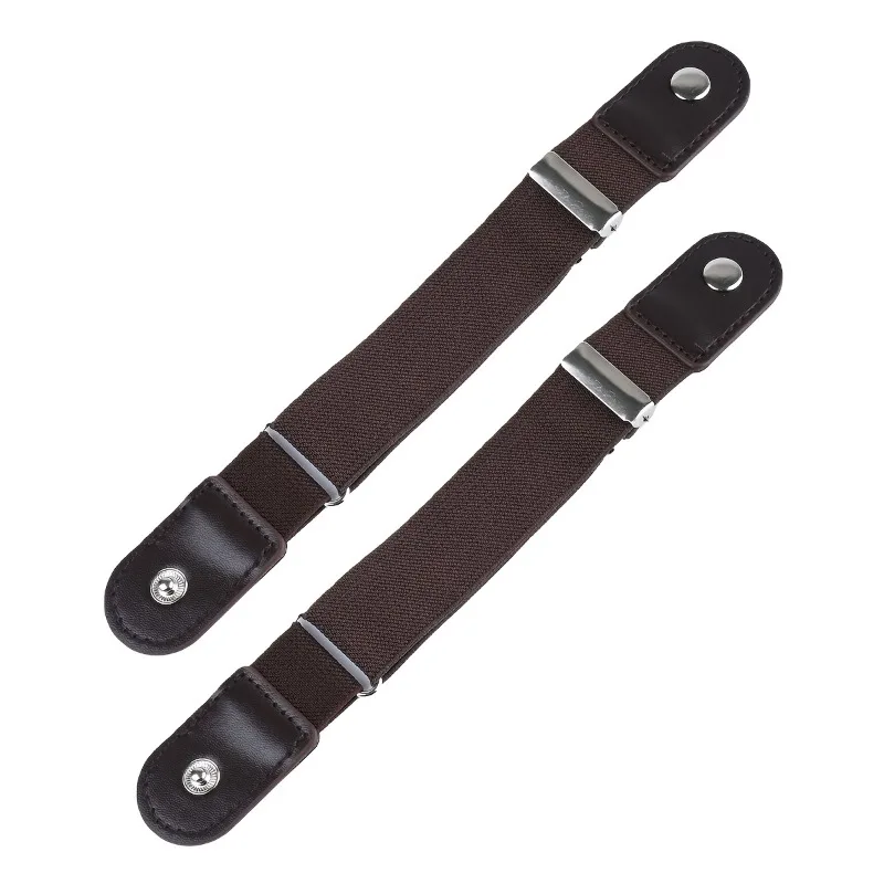 2pcs Women's Casual Belt Set,Simple Short Elastic Waistband for Jeans, Available 6 Colors to Match Various Styles,elastic band