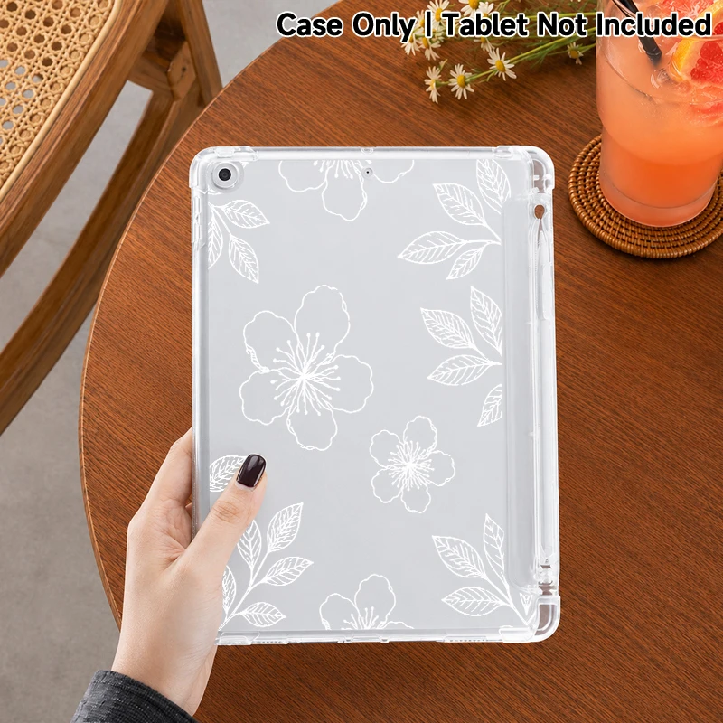 Suitable for iPad Protective Case with Pen Holder,for iPad 11th Gen/A16,Pro 11,Air 13, Mini,10.2/10.5/10.9, M3,Slim Tablet Cover