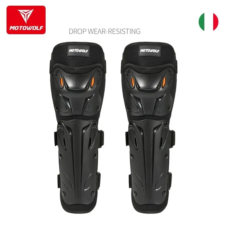 Motowolf Winter Motorcycle Knee Protection Windproof Long Off road racing Knee Pads Warm Touring Riding elbow protector