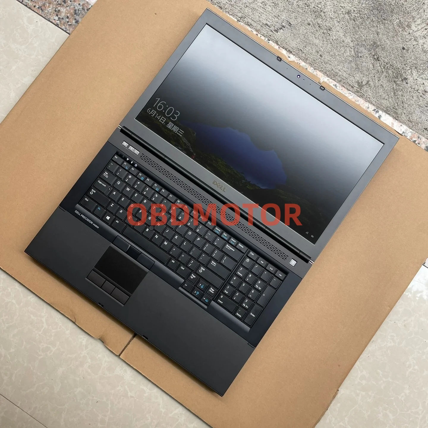 17.3Inch I7 DELL Precision M6800 I7 4930Mx 3.0GHz 32G Ram with SSD 4G Single Graphics For Office PS Gaming CAD Diagnostic