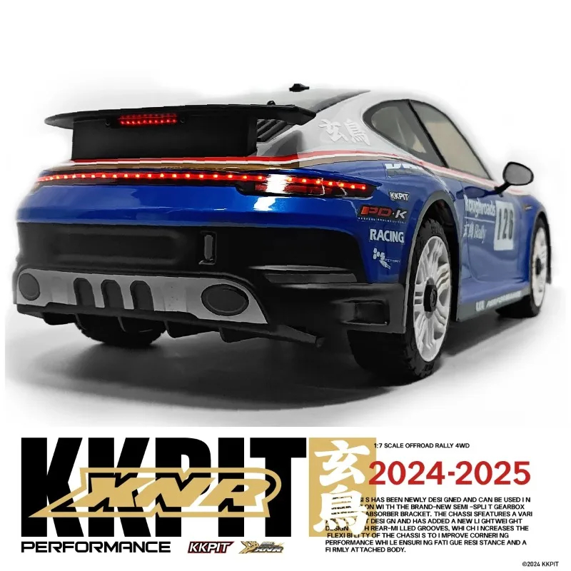 1/7 Scale Electric Remote Control Rally Car - XNR Edition | 365mm Wheelbase, High-Performance Off-Road RC