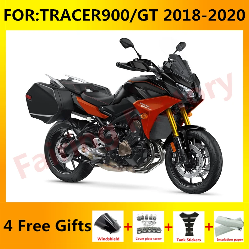 

New ABS Motorcycle Whole Fairings Kit fit for Tracer 900 GT 2018 2019 2020 Tracer900 Bodywork full fairing kits set red black