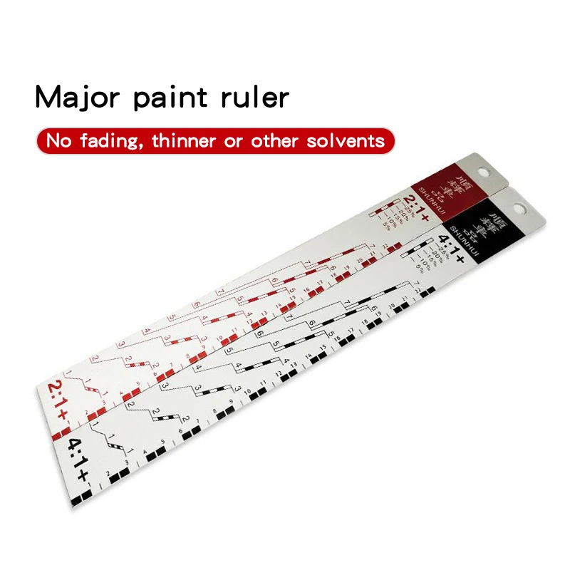 Paint Ratio Ruler Paint Mixing Ruler Paint Mixing Ruler Dipstick Scale Ruler Paint Mixing Tool Ruler Paint Tool