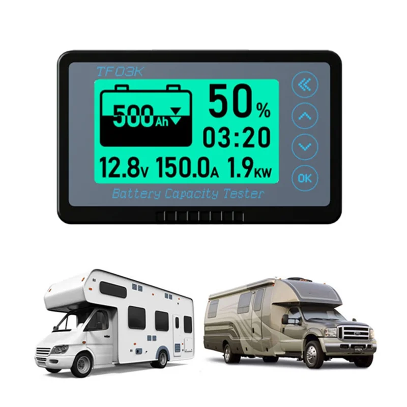 

Especial Battery Capacity Indicator Car Battery Tester For Monitoring The Charge, Voltage And Power Of General Automotive Batter