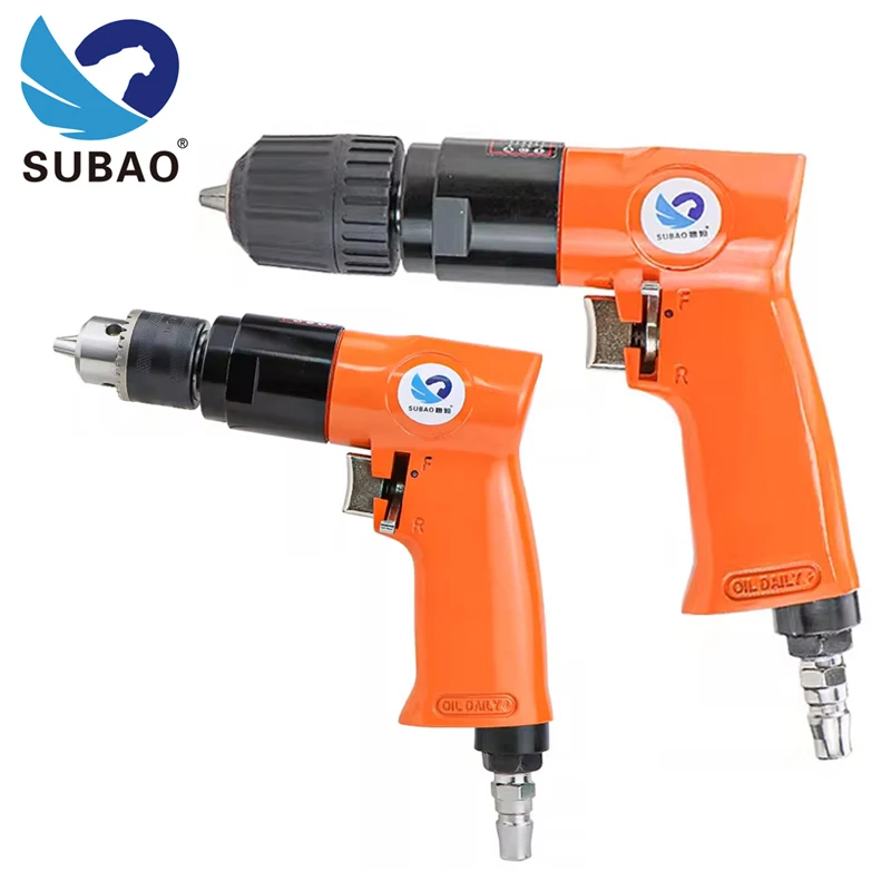 SUBAO 6C Pneumatic Drill  1800RPM Cordless  Reversible Drill Tool