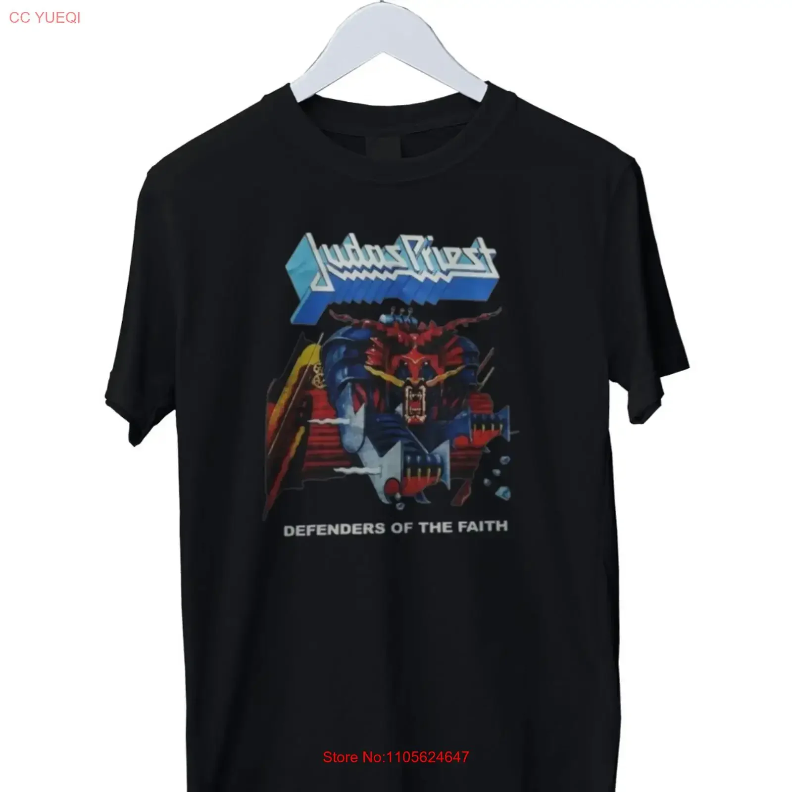 JUDAS PRIEST Defenders of the faith T Shirt Mens S M L XL 2 3 4 long or short sleeves vintage Washed homme streetwear Unisex