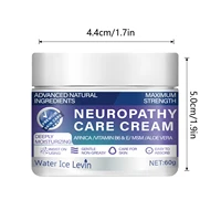 Water Ice Levin Crème de neuropathie à résistance maximale – avec ingrédients naturels (Arnica, Msm, Aloe) pour une hydratation intensive de 72 heures 6