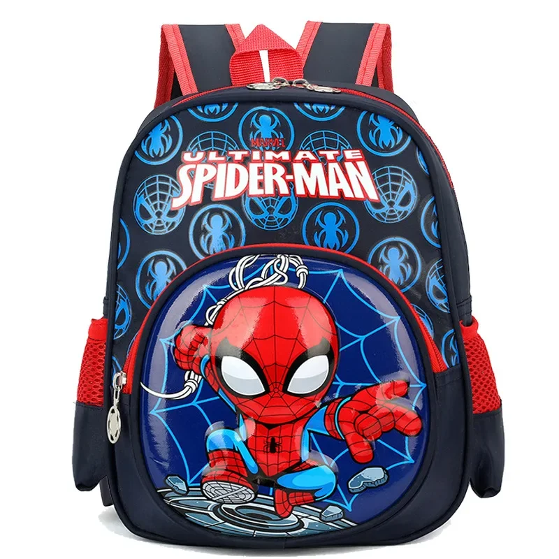 Fashion Brand Children Artoon Spider Schoolbag Boys and Girls Disney Backpack Cute KittyTwo-shoulder Bag Kids Bags