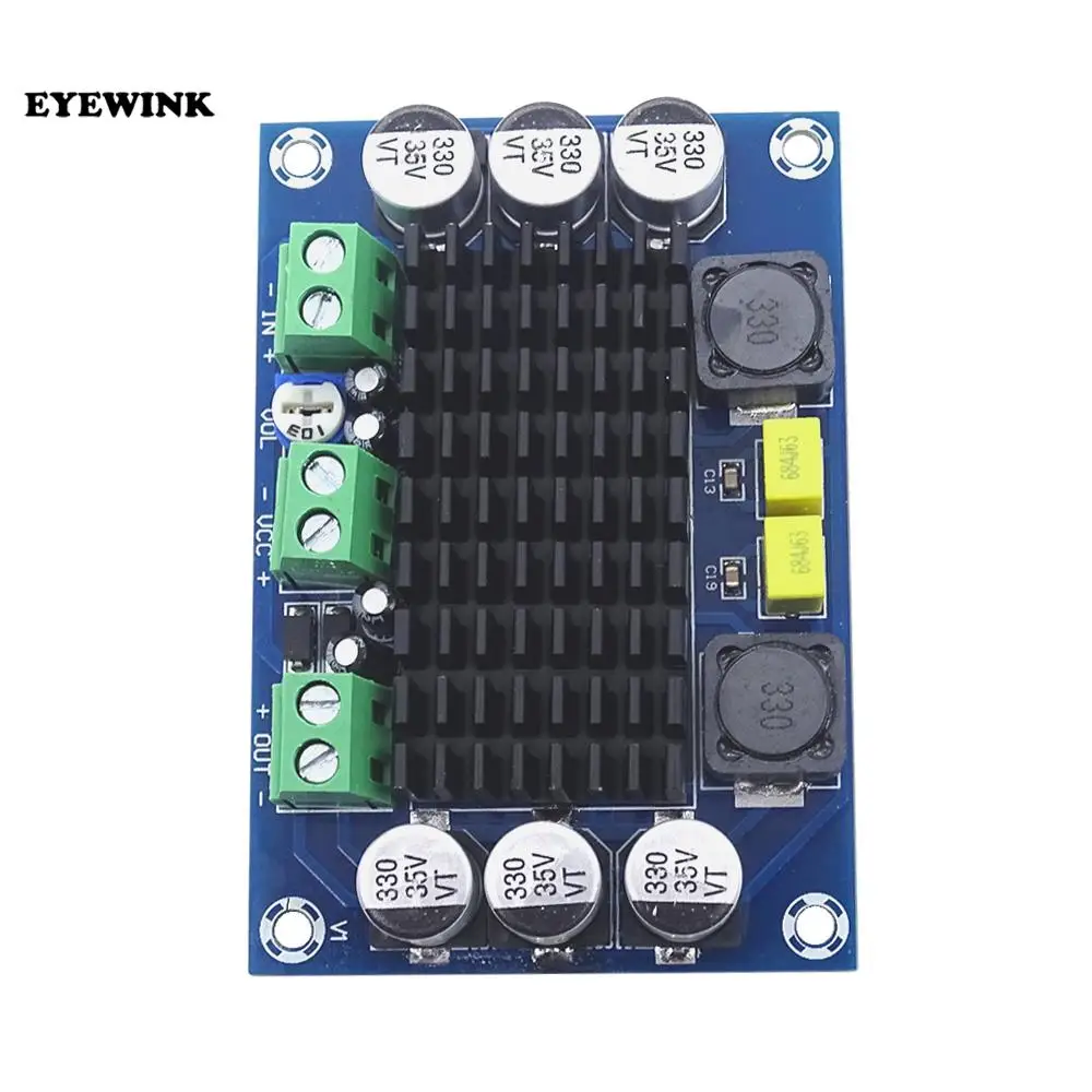  XH-M542 TPA3116 Dual-channel Stereo High Power Digital Audio Power Amplifier Board TPA3116D2 Amplifiers 1*100W Amplificador DIY