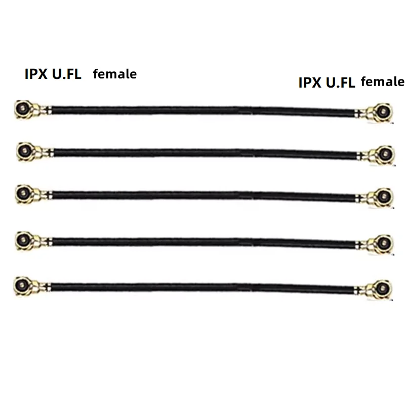3 piece IPX Pigtail 5-30CM U.FL IPX Female to U.FL Female Same Connector RF1.13 Extension Jumper for Router 3G 4G Modem MINI PCI