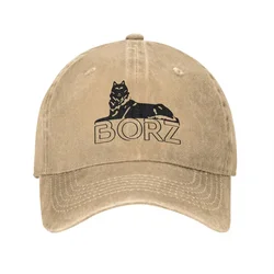 Chechen Borz Wolf Men Women Baseball Cap Distressed Cotton Caps Hat Retro Outdoor Summer Snapback Hat