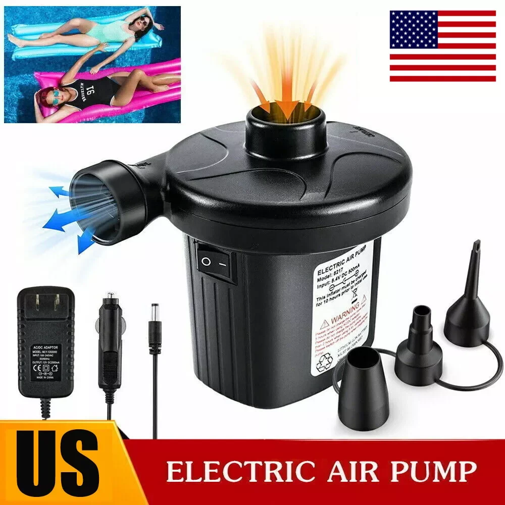 Electric Air Potable Iatable Pump Compressor For Mattress Swimming Pool~