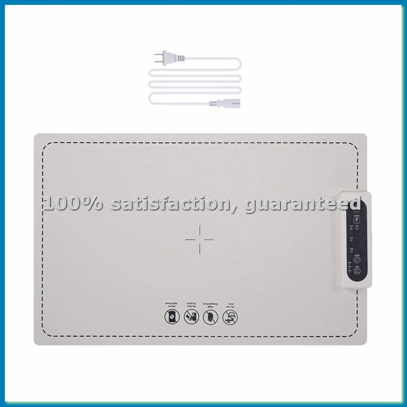 

Складная гибкая силиконовая подставка для подогрева пищи, 3-скоростная регулировка температуры, вилка стандарта США - A69M