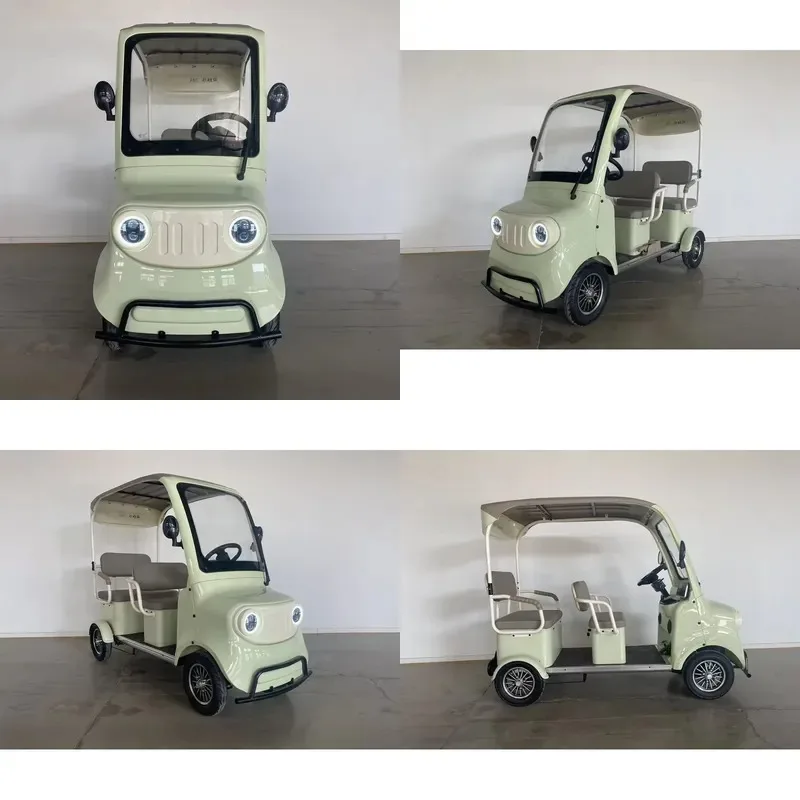 Hot Sale Factory Wholesale 4 Wheel Electric Bike Adult Roof Ideal for Daily City Commuting