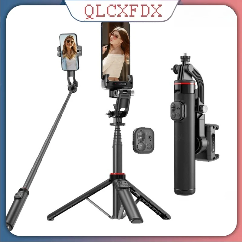 

360° Rotational AI Tracking Shoot Deskpot Handheld Gimbal Tripod Extendable Selfie Stick Wireless Multifunction Remote for Vlog