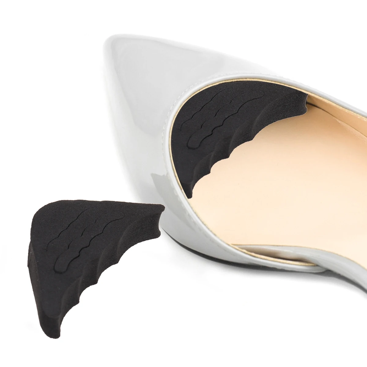 2pcs Anti-Slip Forefoot Insoles Eva High Heel For Ball Of Foot Pain Relief Soft Invisible Insole For Women Shoes Forefoot Pad