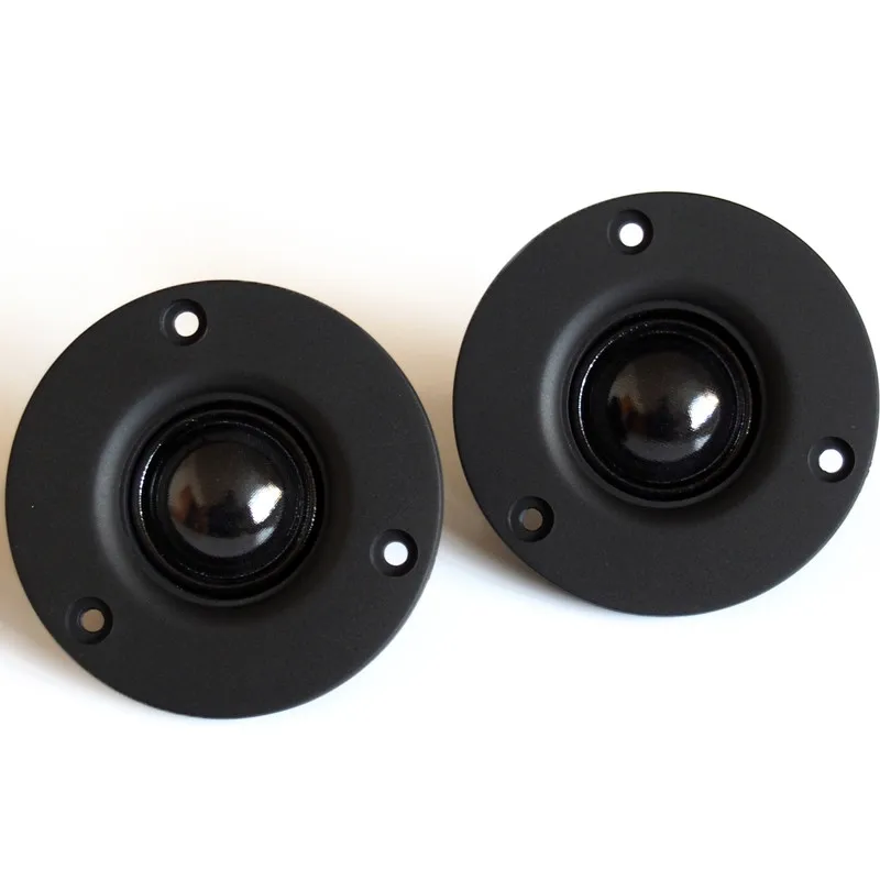 2 unid/lote Audio Labs HiFi Sill altavoz domo suave unidad de tweeter 3 pulgadas 6Ohm y 8Ohm