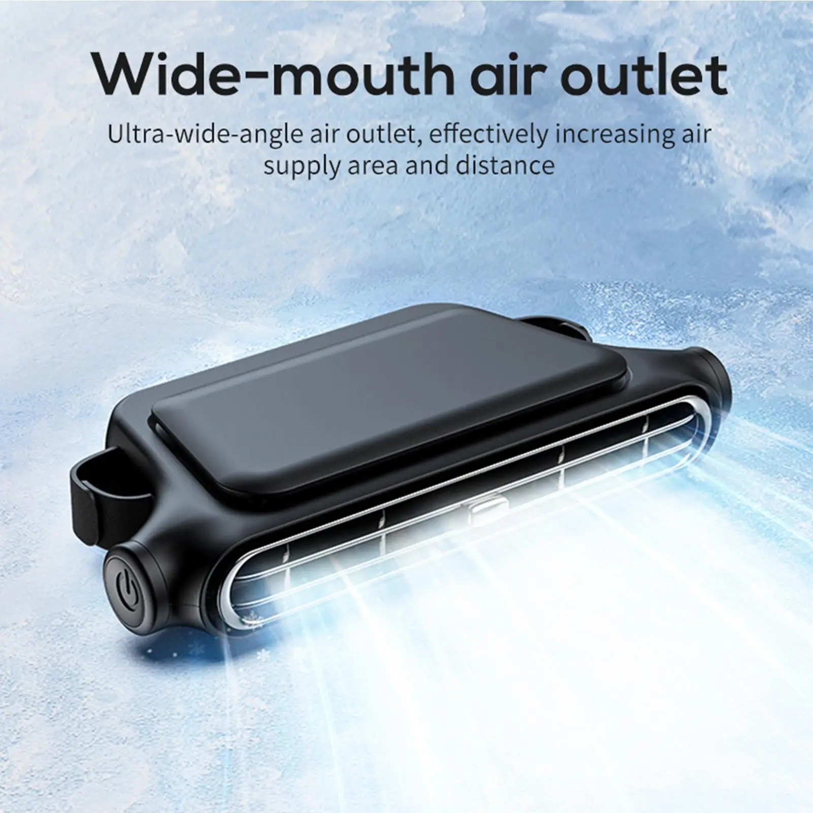 مروحة مقعد السيارة USB 3 سرعات قابلة للتعديل، مروحة مسند الرأس المحمولة، أجزاء مساعدة للسيارات للأنشطة الخارجية في الطقس الحار