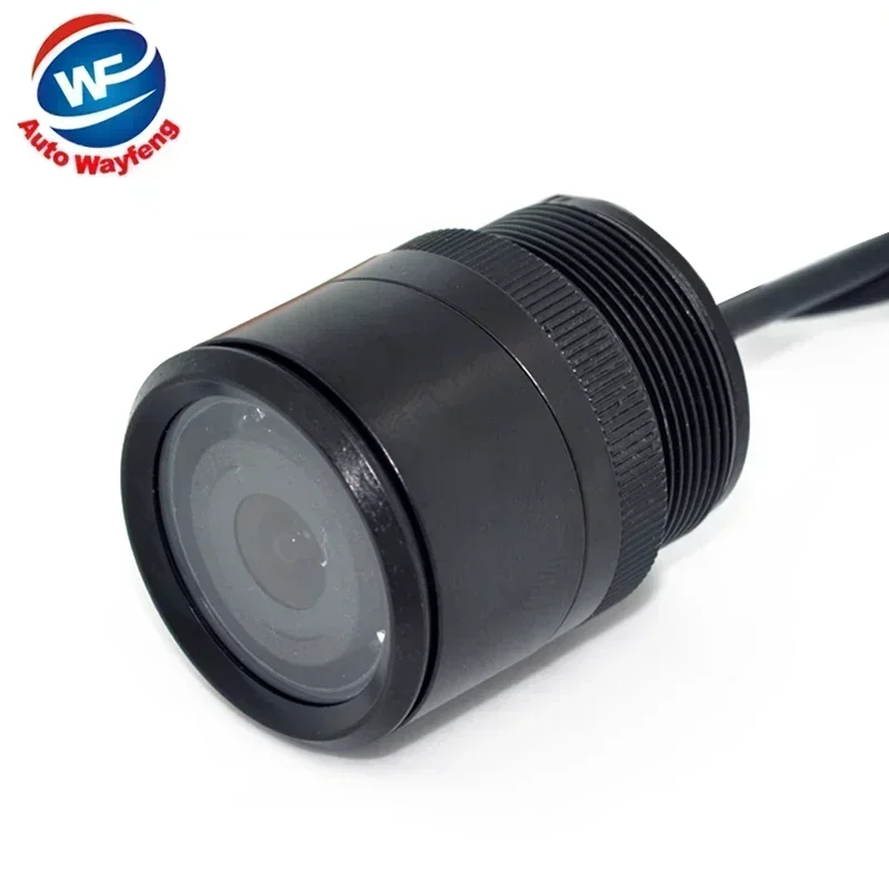 28MM Universal Car Rear View Camera Waterproof Wide Angle CCD Auto Parking Reverse Backup Camera for Vehicle