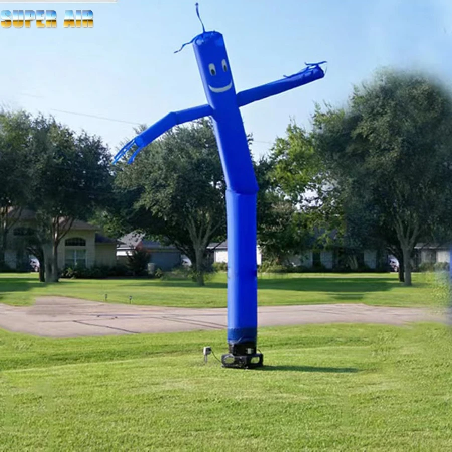 Outdoor customizable mannequin air model cartoon waving inflatable one-legged air dancing star