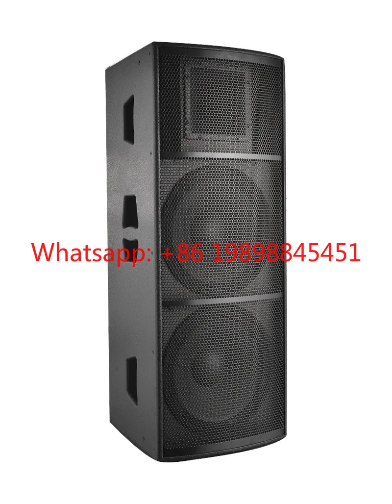 with Powered 2*15 Inch DSP Amplifier Module Subwoofer Outdoor Active 2 Way Full Rang Professional Audio Speaker Sound System