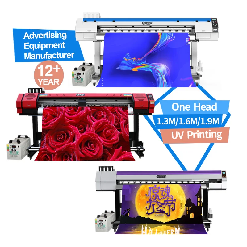LETOP LED UV Large Format Roll-to-Roll Printer Printing Eco Solvent Plotter 1 Year Warranty