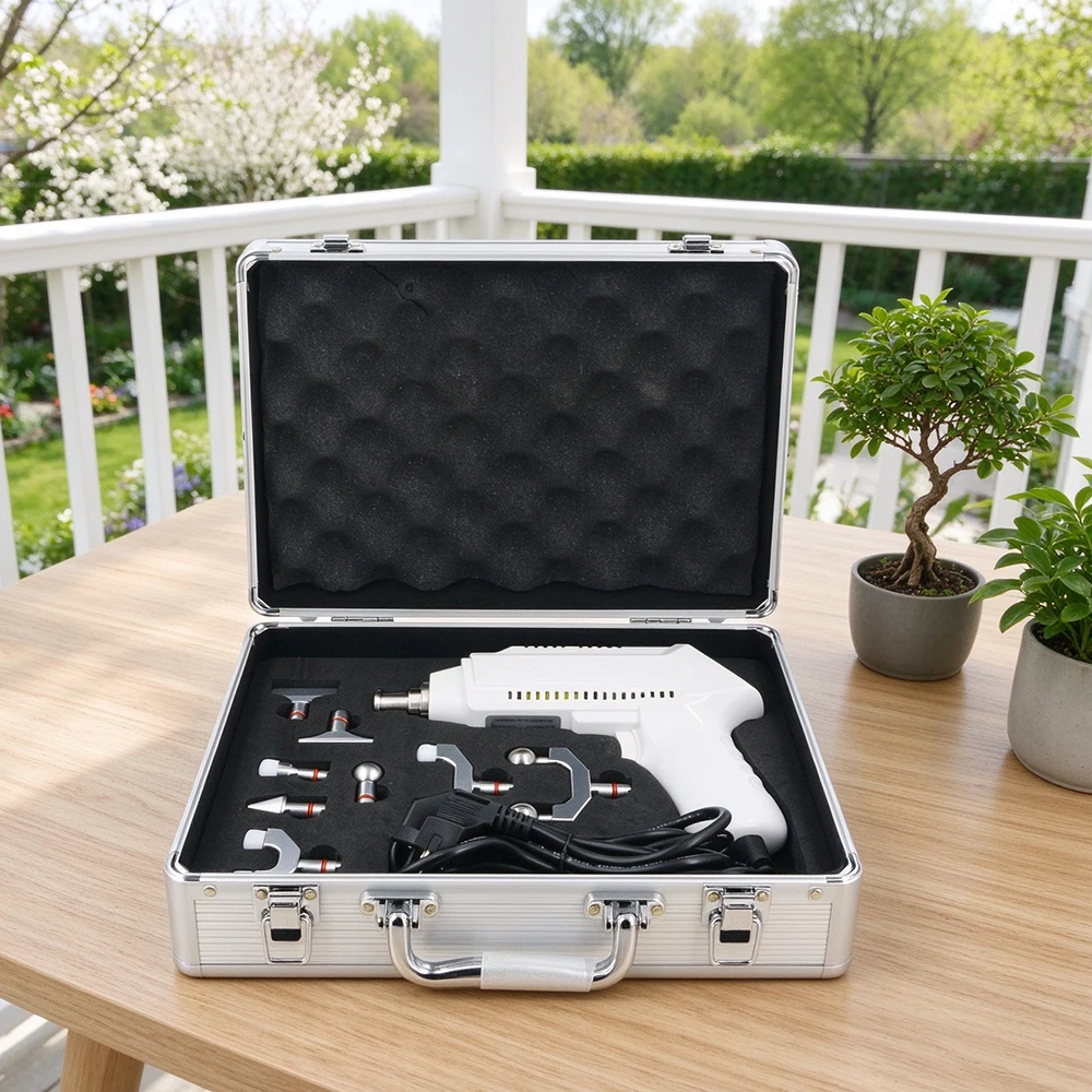 Portable Electric Chiropractic Adjusting Tool 900N Impulse Spine Massage Therapy Correction Gun Body Relaxation Massager New
