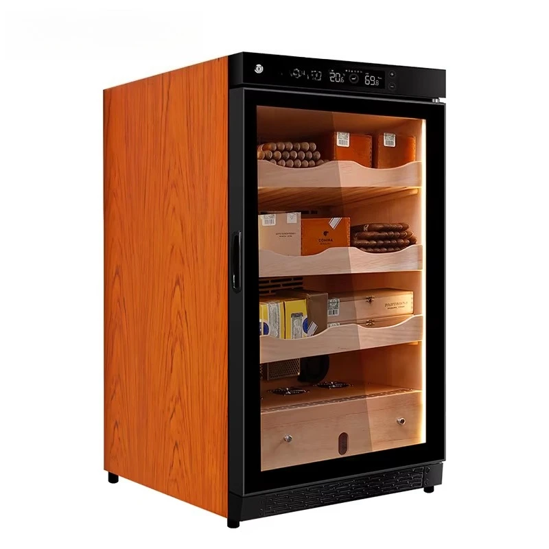 Spanish Cedar Wooden Handcrafted Cigar  Accessories Humidor Cabinet