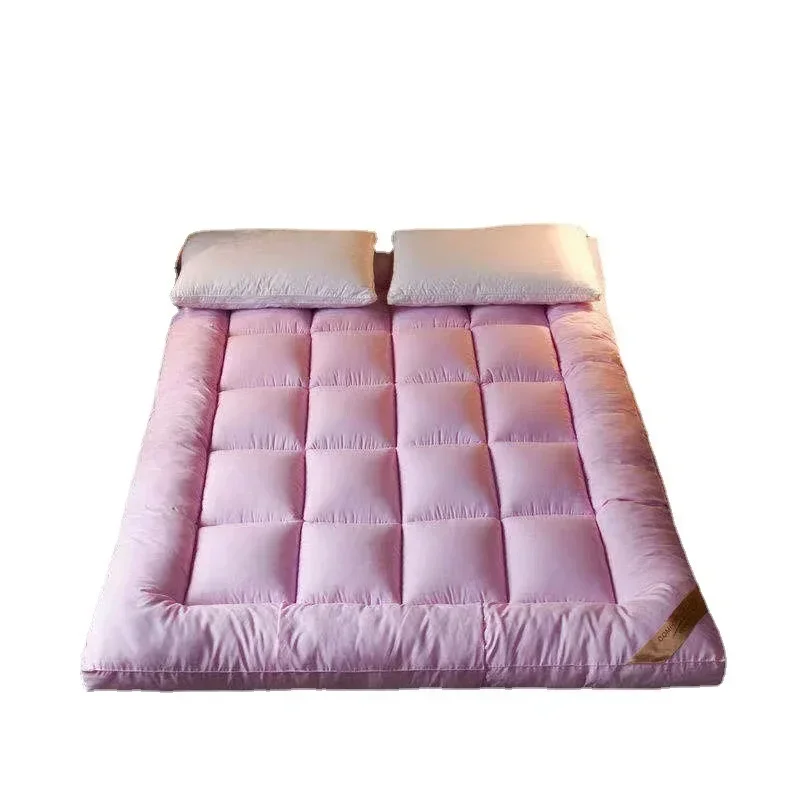 

Thick Non-Slip Mattress Pad for Home Dormitory, Quilting Craft, Tatami Bed, Frosted Fabric, Folding Mattress