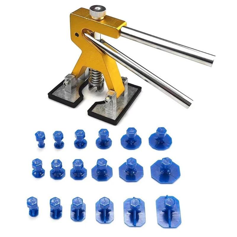 Auto Body Dent Puller Car Dent Puller Set Puller Glues Tab Set for Refrigerator Washing Machine